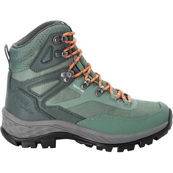 imageJack Wolfskin Womens 4053801 Backpacking BootSlate Green