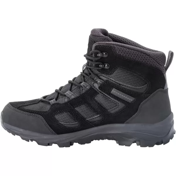 imageJack Wolfskin Mens Midtop Walking ShoeBlack