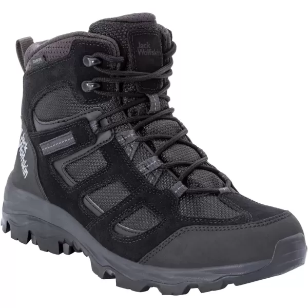 imageJack Wolfskin Mens Midtop Walking ShoeBlack