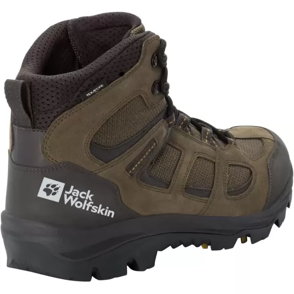 imageJack Wolfskin Mens Midtop Walking ShoeKhakiPhantom