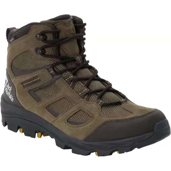 imageJack Wolfskin Mens Midtop Walking ShoeKhakiPhantom