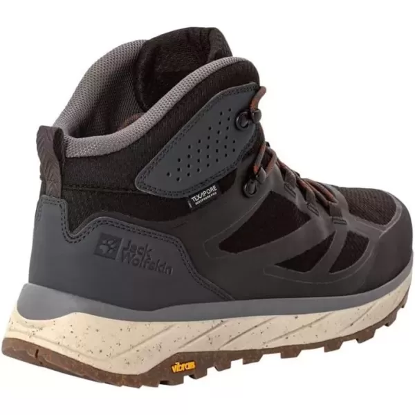 imageJack Wolfskin Mens Midtop Walking ShoePhantom Grey