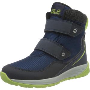 imageJack Wolfskin UnisexChild Polar Bear Texapore Mid Vc K Hiking BootBlueLime