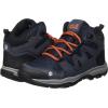 imageJack Wolfskin UnisexYouth MTN Attack 3 Texapore Mid K Hiking BootDark BlueOrange