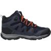 imageJack Wolfskin UnisexYouth MTN Attack 3 Texapore Mid K Hiking BootDark BlueOrange