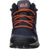 imageJack Wolfskin UnisexYouth MTN Attack 3 Texapore Mid K Hiking BootDark BlueOrange