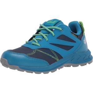 imageJack Wolfskin UnisexChild Woodland Texapore Low K Hiking BootBlueGreen