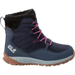 imageJack Wolfskin UnisexChild Polar Wolf Texapore High Hiking Shoe BootDark BlueGrey