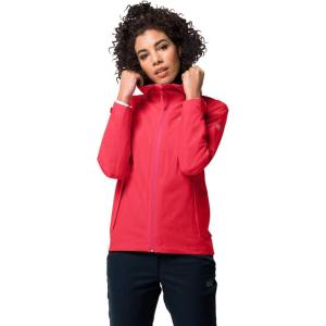 imageJack Wolfskin Womens Jwp Shell JacketTulip Red
