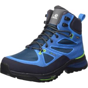 imageJack Wolfskin Mens Force Striker Texapore Mid M Hiking BootBlueGreen