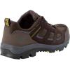 imageJack Wolfskin Mens LowTop Sneakers Walking ShoeDark Brown Lime