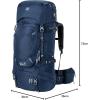 imageJack Wolfskin Womens Highland Trail 45 Dark Indigo One SizeDark Indigo