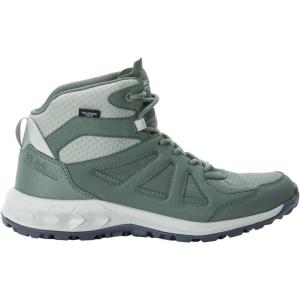 imageJack Wolfskin Womens Woodland 2 Texapore Mid W Hiking Shoe 375 EUHedge Green