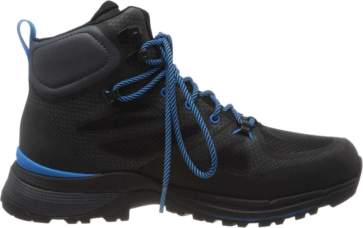 imageJack Wolfskin Mens Force Trekker Texapore Mid M Hiking ShoeBlackBlue