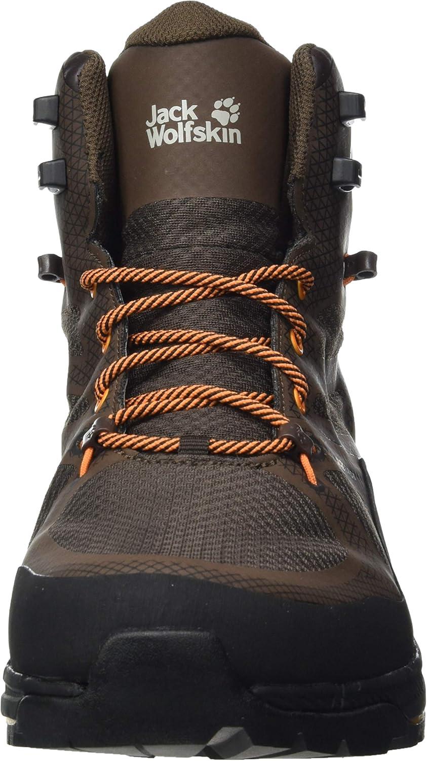 imageJack Wolfskin Mens Force Trekker Texapore Mid M Hiking ShoeMoccaOrange