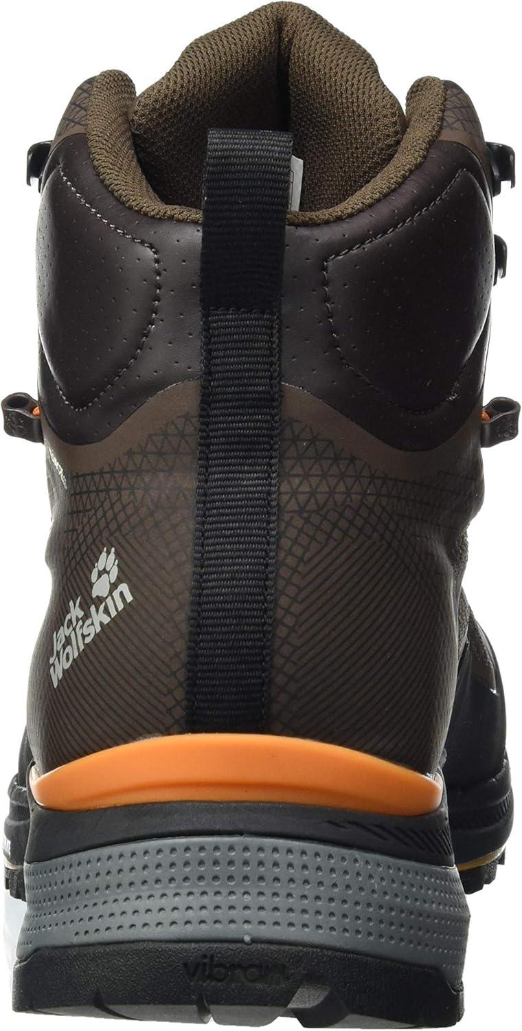 imageJack Wolfskin Mens Force Trekker Texapore Mid M Hiking ShoeMoccaOrange