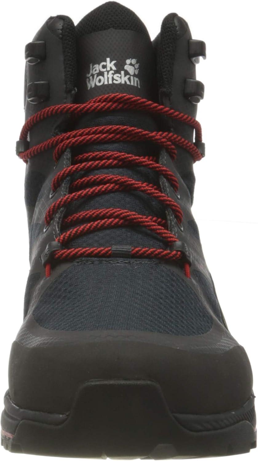 imageJack Wolfskin Mens Force Trekker Texapore Mid M Hiking ShoePhantomRed