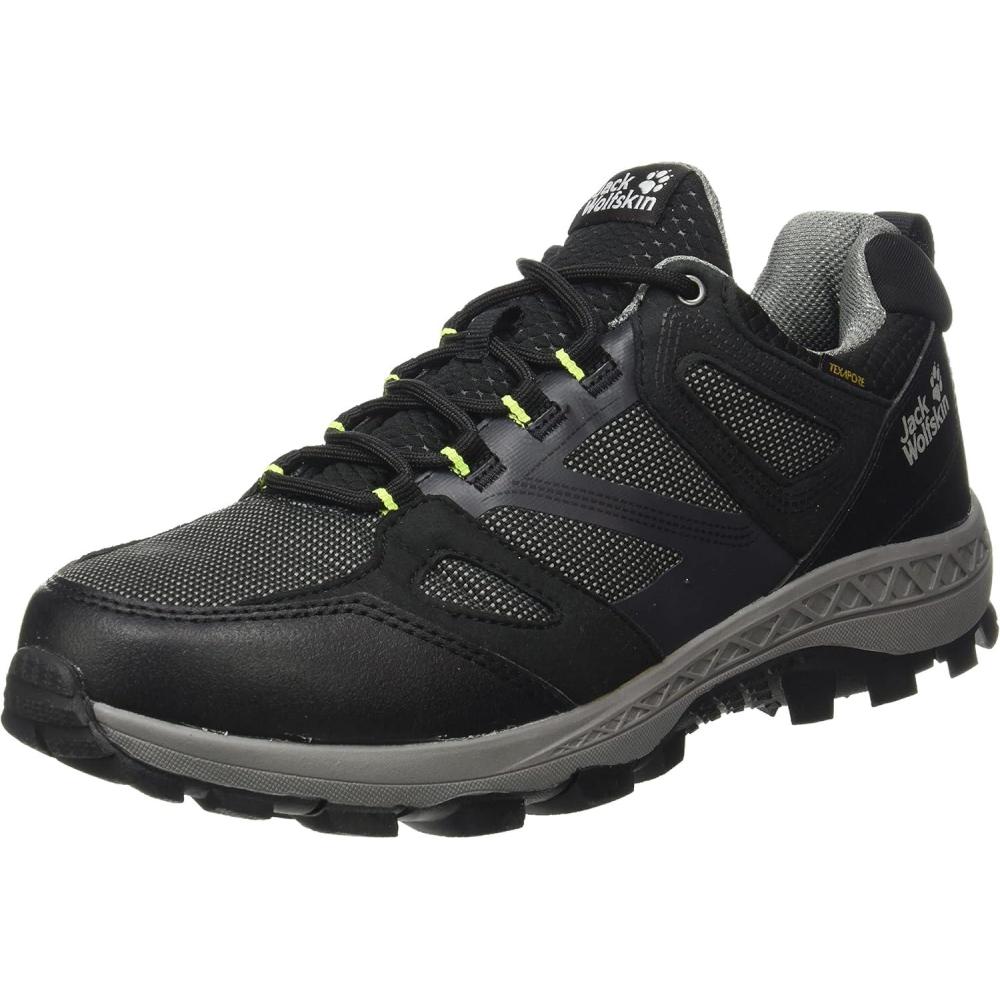 imageJack Wolfskin Mens Outdoor ShoesBlack Grey