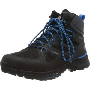 imageJack Wolfskin Mens Force Trekker Texapore Mid M Hiking ShoeBlackBlue