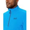 imageJack Wolfskin Mens Echo Mens Athletic Fleece Sweater 100 Recycled brilliant blue 3XLarge