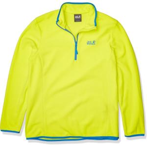 imageJack Wolfskin Mens Echo Mens Athletic Fleece Sweater 100 Recycled flashing green Medium