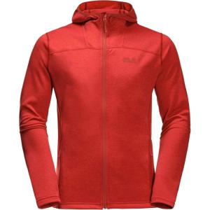 imageJack Wolfskin Mens Horizon Hooded JacketLava Red