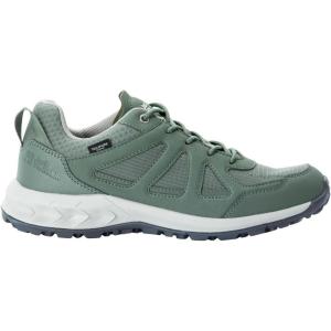 imageJack Wolfskin Womens Refugio Texapore Mid Hiking Shoe Backpacking Boot 375 EUHedge Green