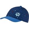 imageJack Wolfskin UnisexYouth Splash Cap KidsDark Indigo Allover