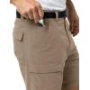 imageJack Wolfskin Mens Hoggar Shorts Dark MossSand Dune