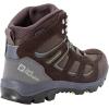 imageJack Wolfskin Mens Midtop Outdoor ShoesDark Brown Lime
