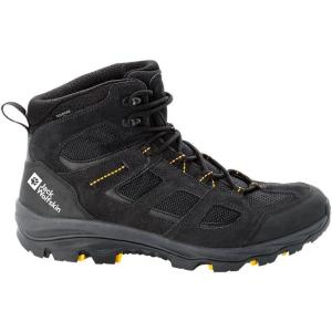 imageJack Wolfskin Mens Midtop Outdoor ShoesBlack Burly Yellow Xt