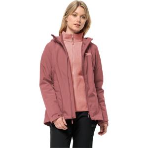 imageJack Wolfskin Womens Moonrise 3in1 JKT WRed Ochre