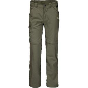 imageJack Wolfskin Boys Safari Zip Off PantsWoodland Green