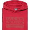 imageJack Wolfskin Boys Brand Hoody KTulip Red