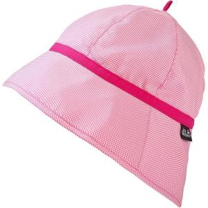imageJack Wolfskin Girls Supplex Sun Hat Hot Pink Checks Medium