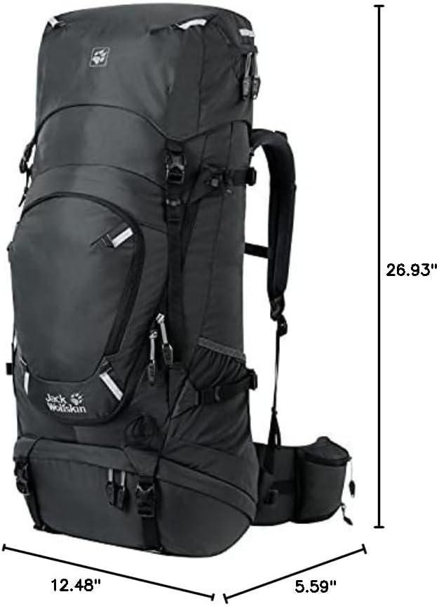 imageJack Wolfskin Unisex Highland Trail 55 Men backpackPhantom