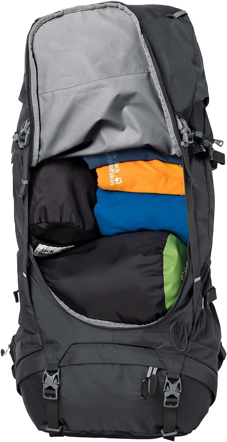 imageJack Wolfskin Unisex Highland Trail 55 Men backpackPhantom