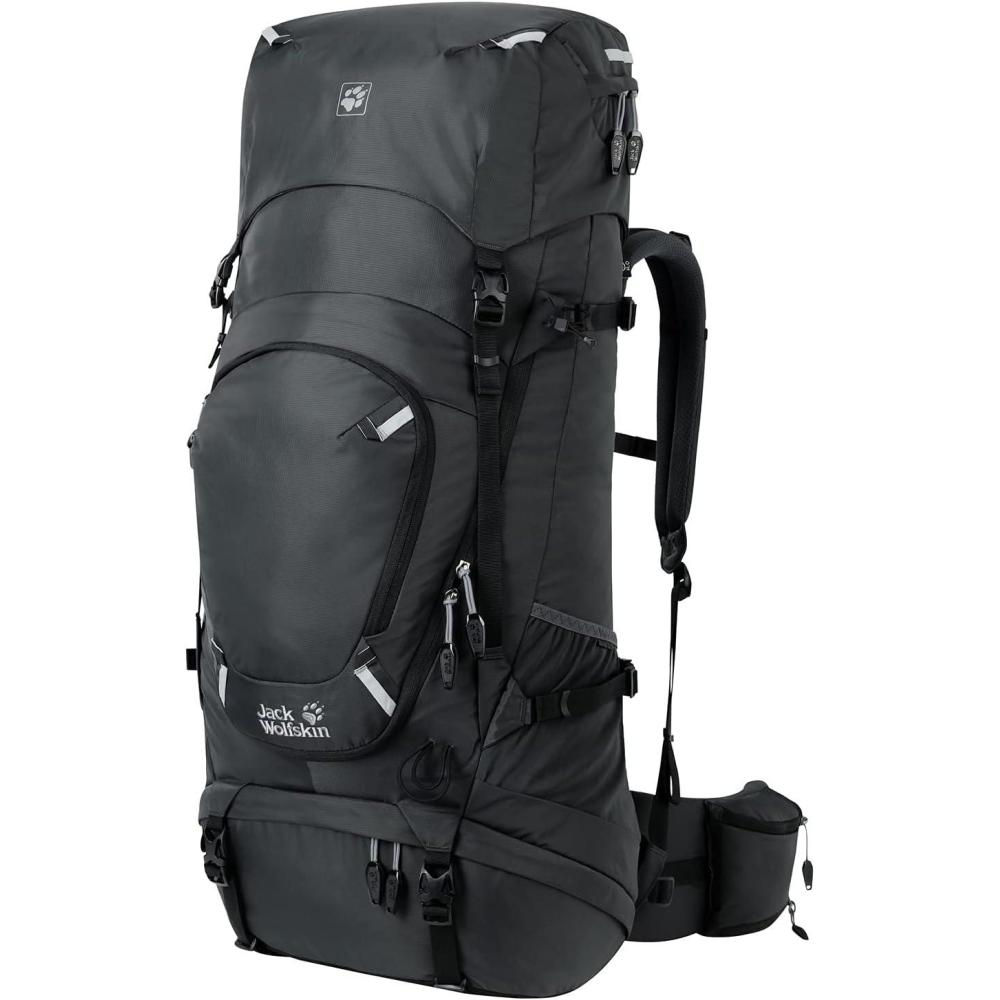 imageJack Wolfskin Unisex Highland Trail 55 Men backpackPhantom