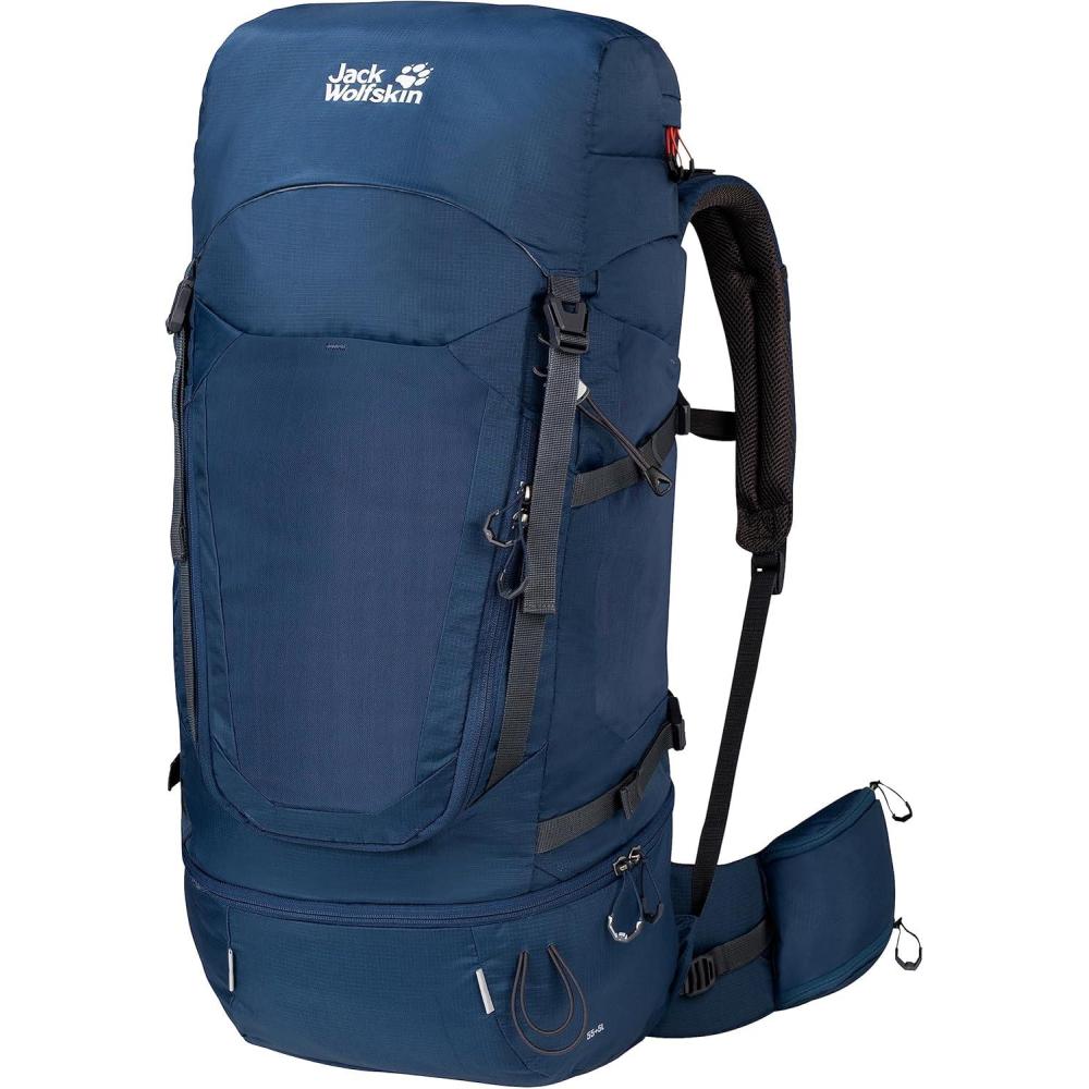 imageJack Wolfskin Unisex Highland Trail 55 Men backpackThunder Blue
