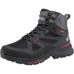 image:imageJack Wolfskin Womens Hiking Boot blackred 7