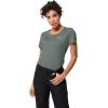 image:imageJack Wolfskin Womens Tech T WHedge Green
