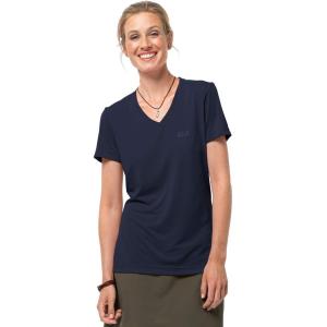 image:imageJack Wolfskin Womens Crosstrail TShirtMidnight Blue