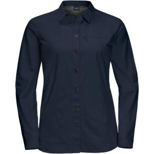image:imageJack Wolfskin Womens Lakeside Rollup Shirt WMidnight Blue