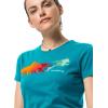 image:imageJack Wolfskin Womens Rainbow Wolf T WDark Cyan