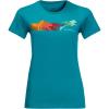 image:imageJack Wolfskin Womens Rainbow Wolf T WDark Cyan