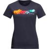 image:imageJack Wolfskin Womens Rainbow Wolf T WGraphite