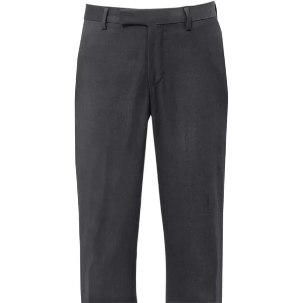 imagePaul Fredrick Mens Classic Fit Wool Gabardine Flat Front PantsTan