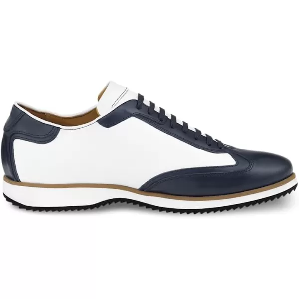 imagePaul Fredrick Mens Theo Sneaker WhiteNavyWhiteNavy