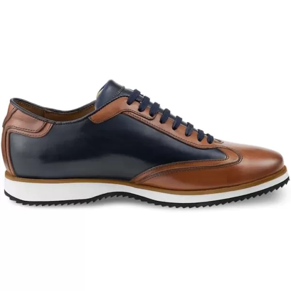 imagePaul Fredrick Mens Wayne Sneaker NavyNavyTan