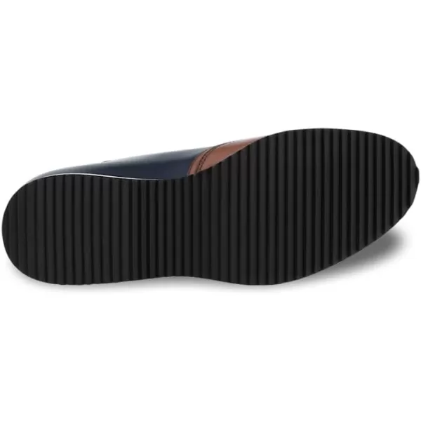 imagePaul Fredrick Mens Wayne Sneaker NavyNavyTan